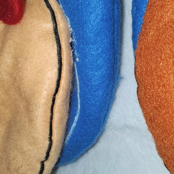 Rudolph the Red Nose Reindeer and Clara 3D Plush Felt Christmas Stockings - Picture 7 of 8